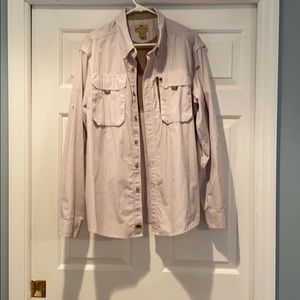 Men’s Lightweight Button Down Fishing/Sun Shirt